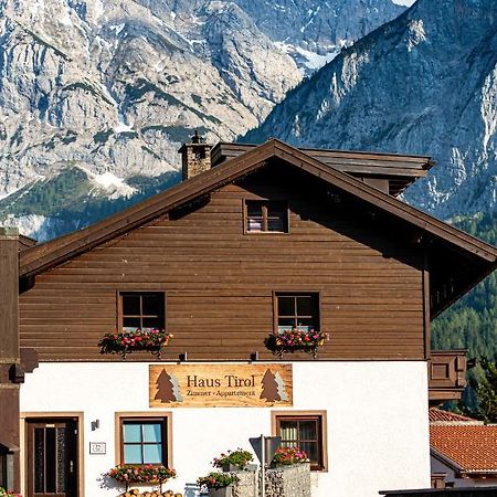 Hotel Haus Tirol Ehrwald Exteriér fotografie