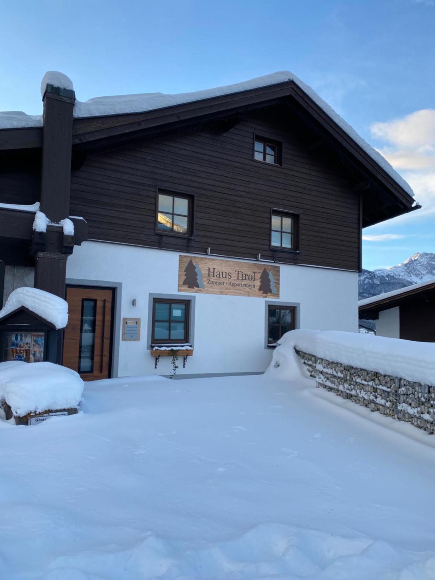 Hotel Haus Tirol Ehrwald Exteriér fotografie